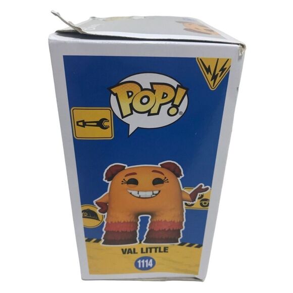 Funko Pop Disney Monsters at work Val Little 1114 vinyl‎ figure new box damage - Picture 6 of 14